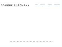 Tablet Screenshot of dbutzmann.de